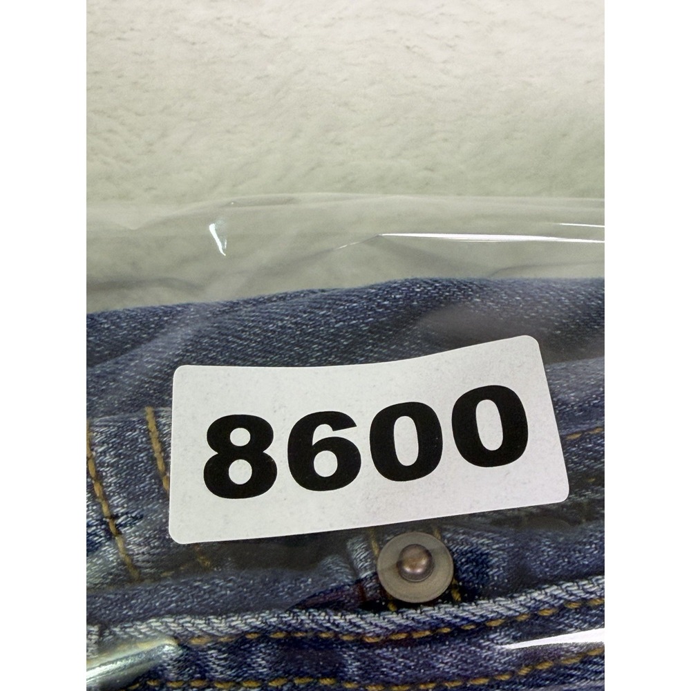 Spanx Jeans Womens XL Blue Medium Wash Mid Rise Straight Pull On Stretch - Picture 10 of 10